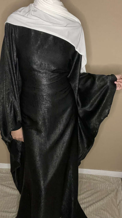Robe pailletée Noir